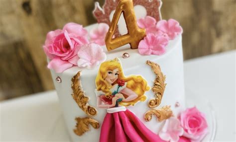 gâteau princesse aurore L atelier de Dorothée