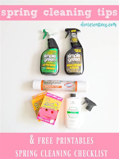 Spring Cleaning Tips And Cleaning Supplies To Make Your Home Sparkle