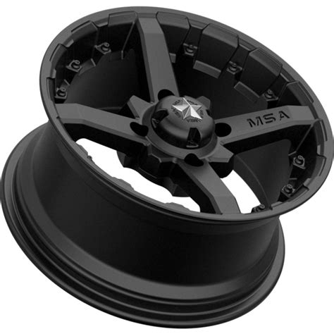 Msa Offroad M Battle Matte Black Wheels Wheelonline