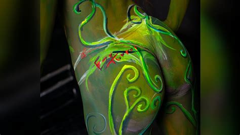 CARNAVAL JUJUY 2024 Body Paint Jujuy Hiedra Venenosa Ezequiel