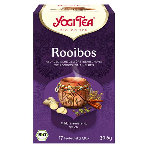 Bio Gew Rztee Rooibos Von Yogi Tea Bei Greenist De