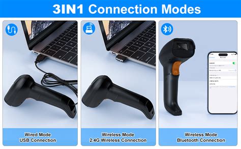 Amazon Bluetooth Wireless Barcode Scanner With Stand Alacrity 3