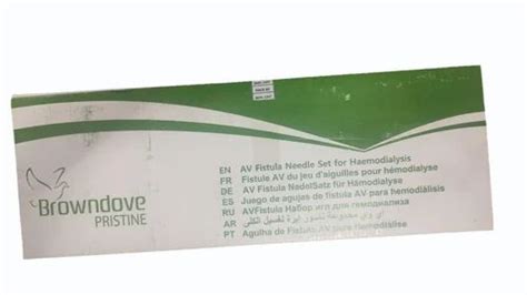 Browndove Pristine 16 Needle For Haemodialysis Peritoneal Dialysis