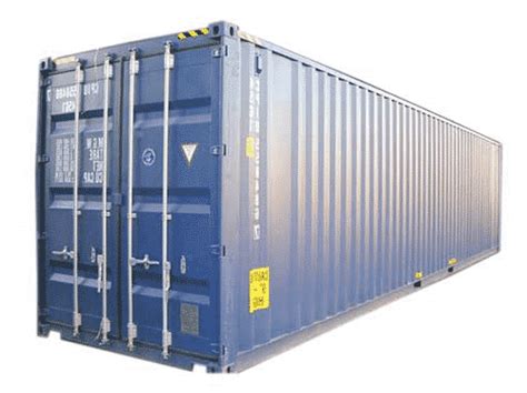 Containers High Cube Pieds Manu Mat Conteneur