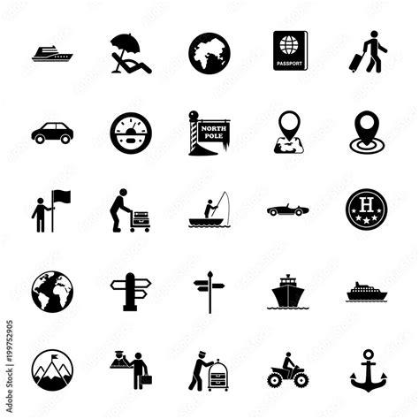 Travel And Tourism Symbols