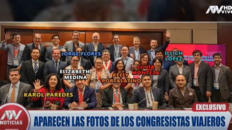 Aparecen Nuevas Fotografías De Los Congresistas Que Viajaron A La China