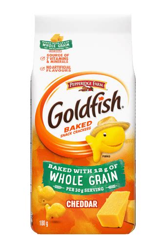 Goldfish Cheddar made with Whole Grain (180 g) - Campbell Company of Canada