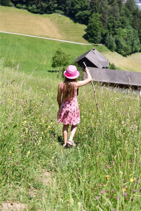 Free Images Grass Walking Person Girl Hiking Hay Meadow Walk