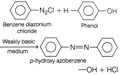 Give Balanced Chemical Equations For The Following ReactionsPhenol Is