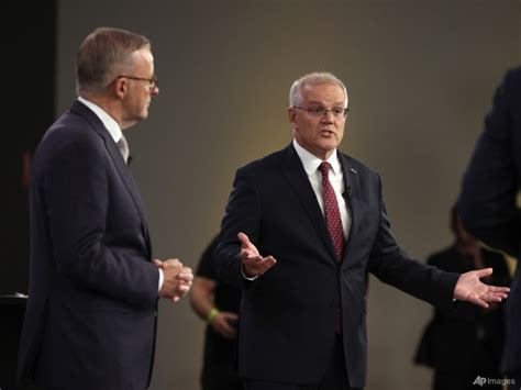 Australian party leaders clash on China in election debate - CNA Lifestyle