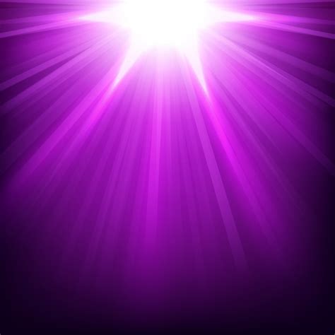 Efecto De Luz Violeta Iluminado Vector Premium