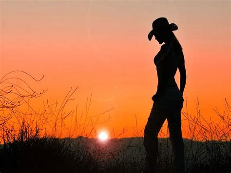 1920x1080px 1080p Free Download Cowgirl In The Sunset Sunset