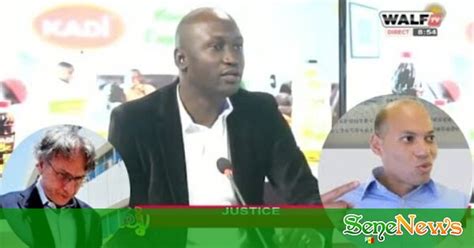 Pape Ndiaye Sur Le Dossier De Karim Wade Et Bibo Bourgi De Nouvelles