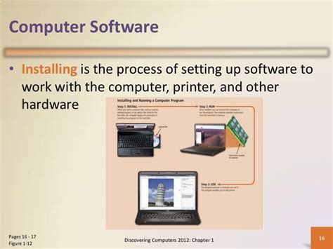 computer software installing   process  setting  software