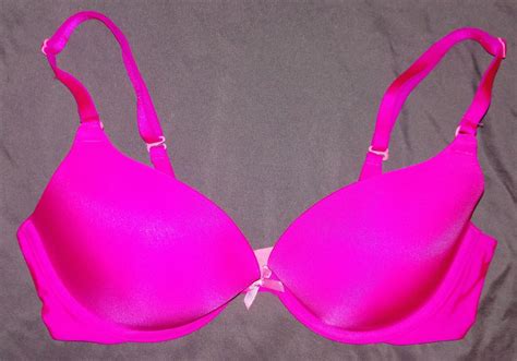 Victorias Secret Hot Pink Push Up Bra Size 34c Gem