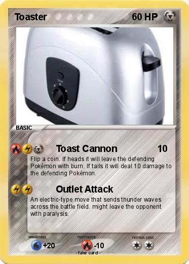 Pokémon Toaster 49 49 Toast Cannon My Pokemon Card