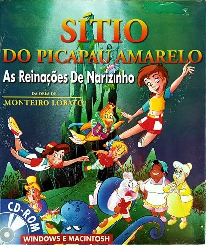 Cd De Jogos Sitio Do Pica Pau Amarelo Lacrado Frete Gr Tis