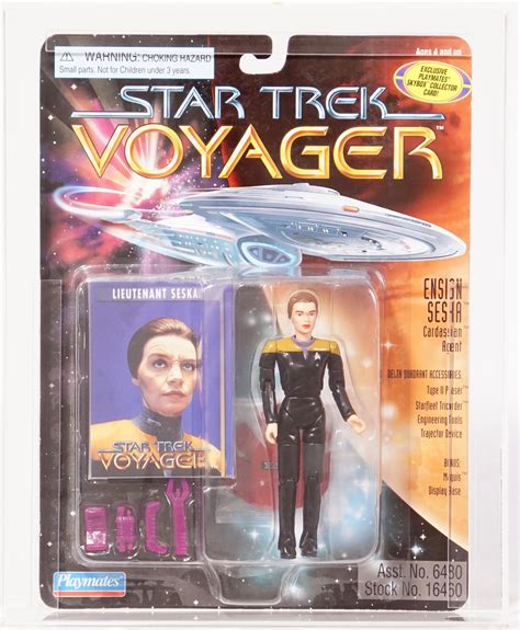 1996 Playmates Star Trek Voyager Carded Action Figure Ensign Seska