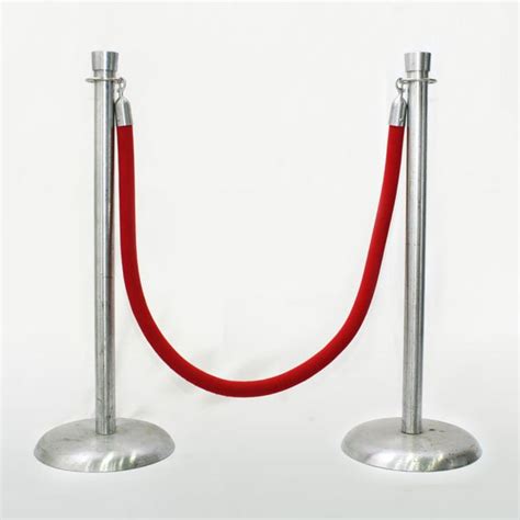 Red Rope & Stanchions - Knight's Tent Rental