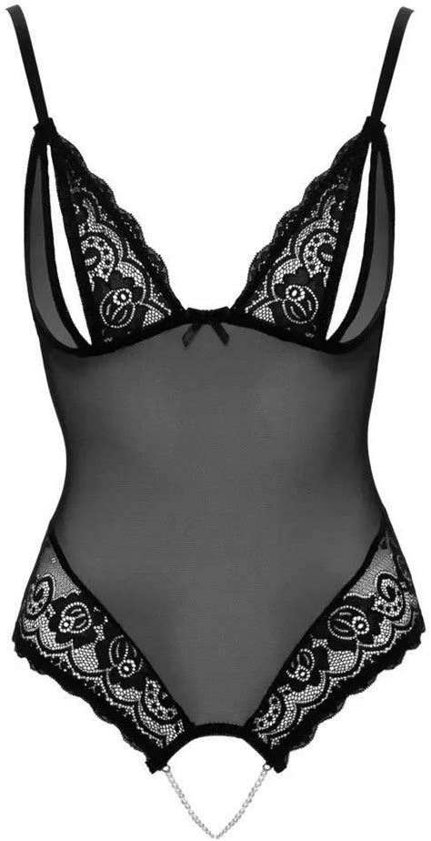 Cottelli Collection Lingerie Body Offen Czarny M Ceneo Pl