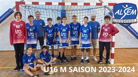 U 16 Masculins ALSEM HANDBALL