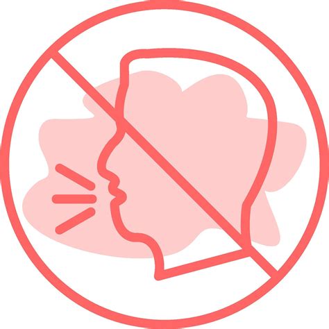 Inability To Speak Colorful Icon 52198254 Vector Art at Vecteezy