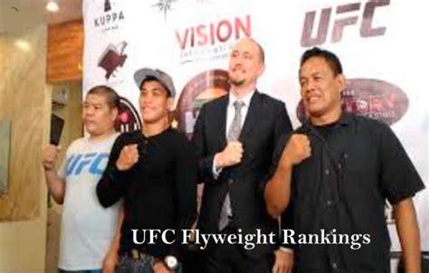 UFC Flyweight Rankings, Champions, And Weight Division