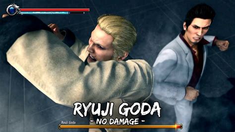 Yakuza Kiwami 2 Ryuji Goda 1st Fight No Damage HARD YouTube