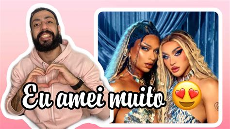 Gringo reagindo Lia Clark Pabllo Vittar SEREIA VídeoOficial