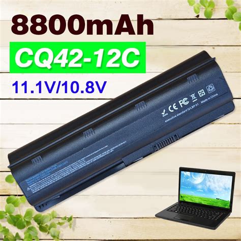 8800mAh 12 Cell 11 1v Battery For HP COMPAQ PAVILION DM4 DV3 DV5 DV6