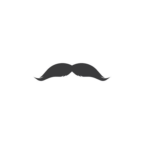 Premium Vector Mustache Icon Vector Ilustration Template