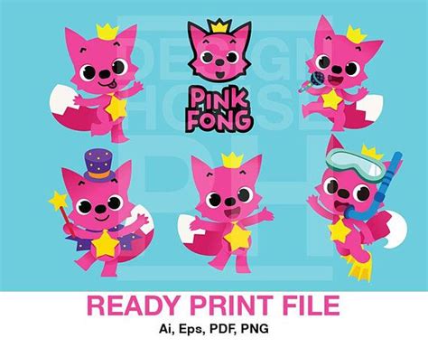 Baby Shark Pinkfong Vector