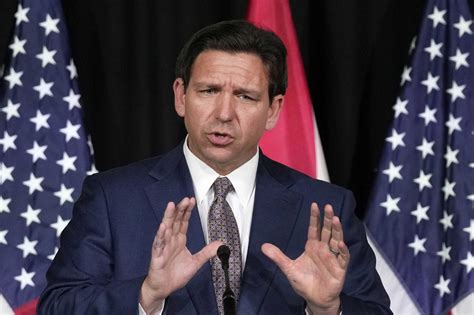 Ron Desantis Texas And Florida Are Partners Against “woke” Left