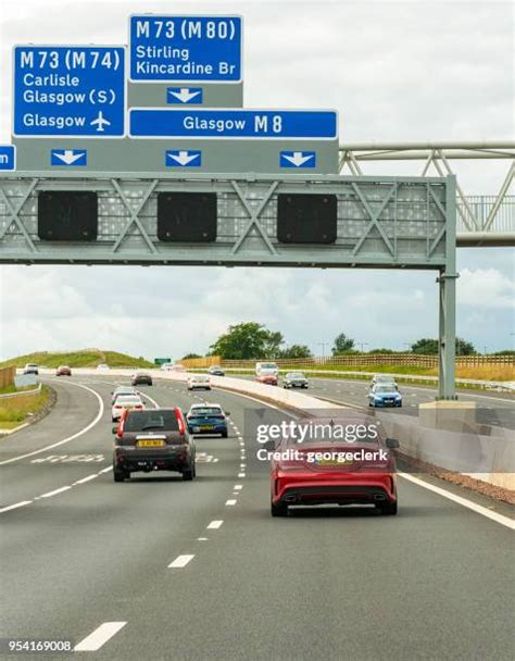 333 M8 Motorway Great Britain Stock Photos High Res Pictures And