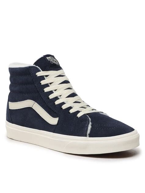 Sneakersy Vans Sk Hi Vn U Jdu Granatowy Eobuwie Pl