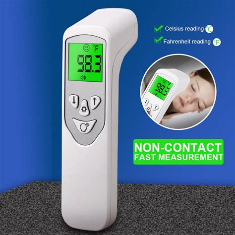 Buy Digital Thermometer Infrared Baby Adult Forehead Non Contacts