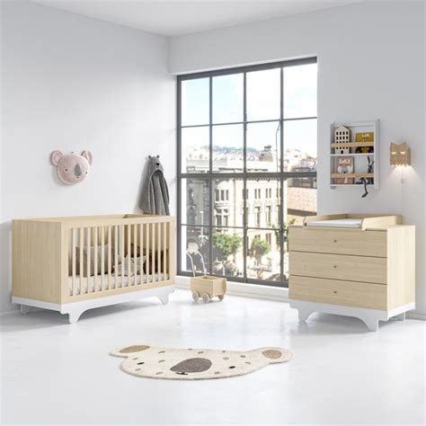 Doorgroei Babykamer Bed Commode Speels Ontwerp