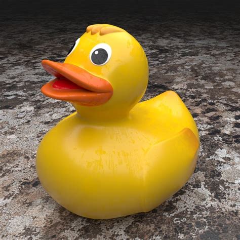 Rubber Ducky 3d Model 3d Printable Cgtrader