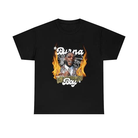 Burna Boy T Shirts - Etsy UK