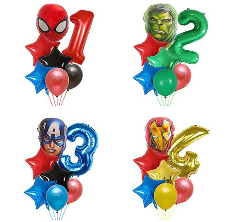 The Avengers Balloons, Superhero Party, Superhero Party Decorations ...