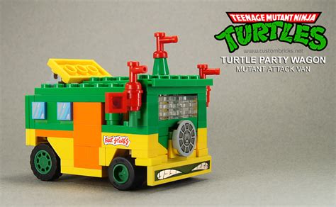 customBRICKS: TMNT Party Wagon Mutant Attack Van