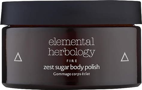 Elemental Herbology Zest Sugar Body Polish 200ml Uk Beauty