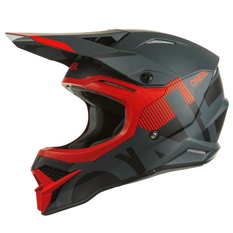 O Neal Series Vertical Motocross Enduro Mtb Helm Matt Schwarz Rot