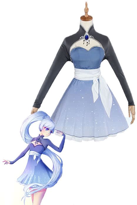 Weiss Schnee Lovely Purple Costumes Cosplay Shop