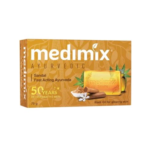 Medimix Ayurvedic Soap 125g Sandal Natural Glycerin 18 Herbs