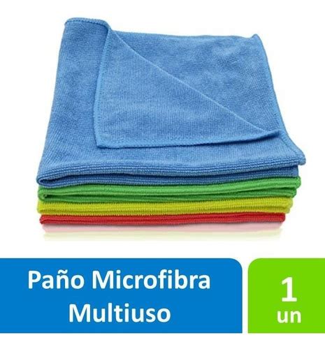 Paquete De 30 Paños De Microfibra 35 X 35 Cm Multiuso Cuotas sin interés