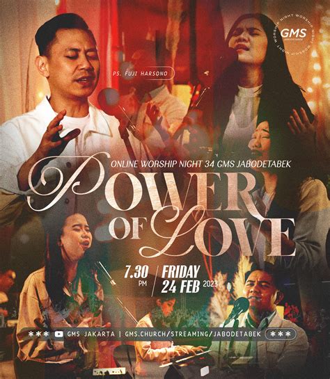 GMS JABODETABEK ONLINE WORSHIP NIGHT 34 POWER OF LOVE Gereja