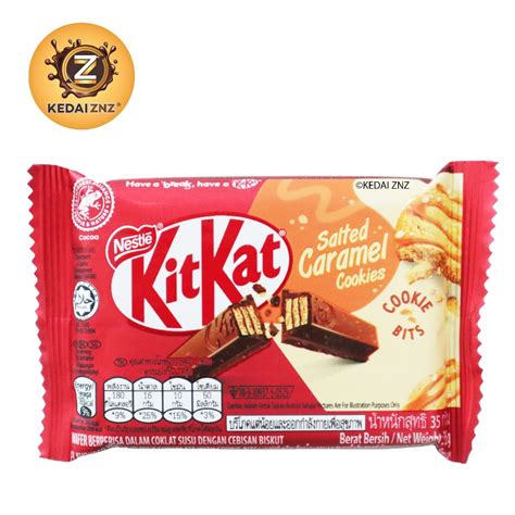 Chocolate Nestle Kitkat Salted Caramel Cookies F G Coklat Shopee