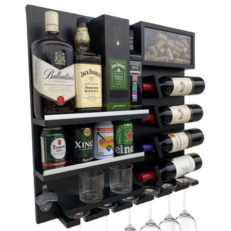 Bar De Parede Adega Vinhos E Whisky Mdf Lojas Buy Now