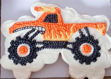 Monster Truck Pull Apart Cupcake Cake Monster Truck Cupcakes Monster